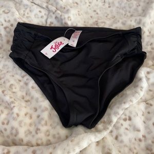 Justice blk swim bottoms, still with tag, XS